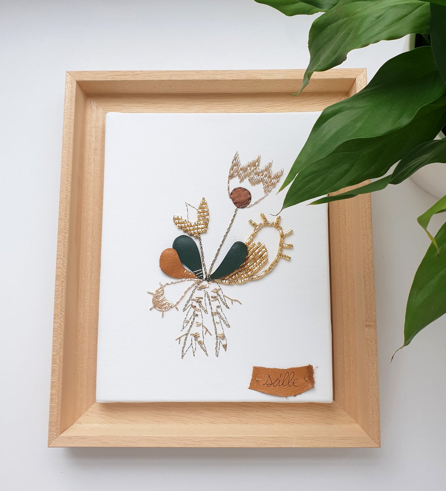 Brodez votre herbier au fil d'or - 2h30