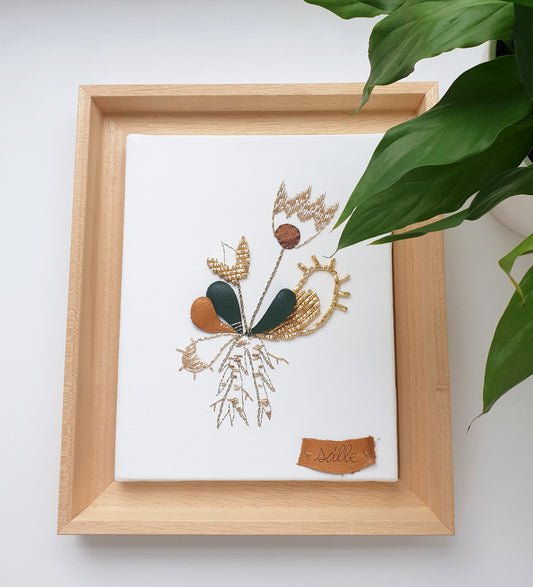 Brodez votre herbier au fil d'or - 2h30